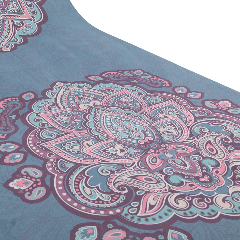 PAIDU Manufacturer BSCI Custom Design Extra Large 80cm Eco Non Slip Tpe Suede Yoga Mat