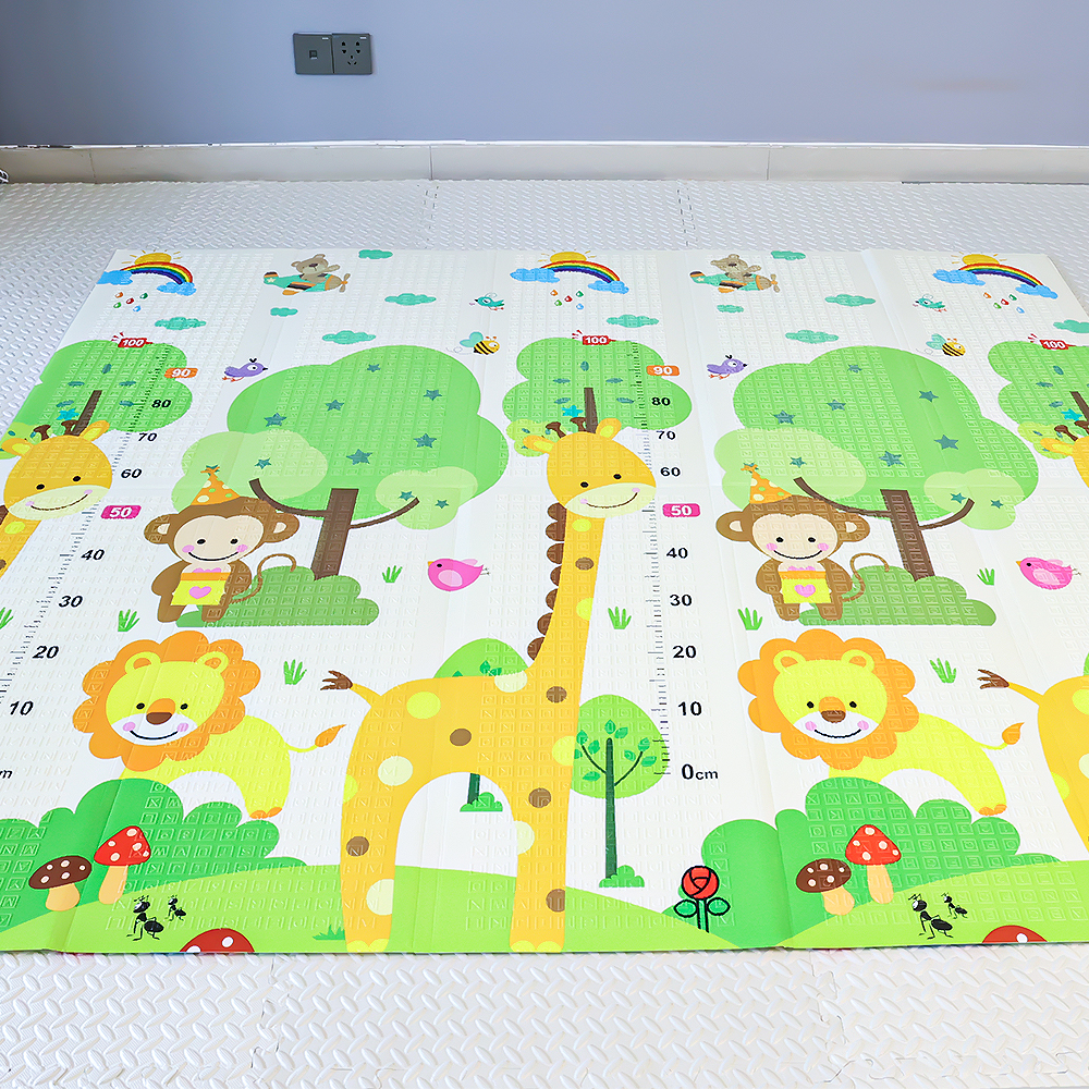 PAIDU Manufacturer Foldable Cartoon Baby Play Mat XPE Puzzle Children Mat