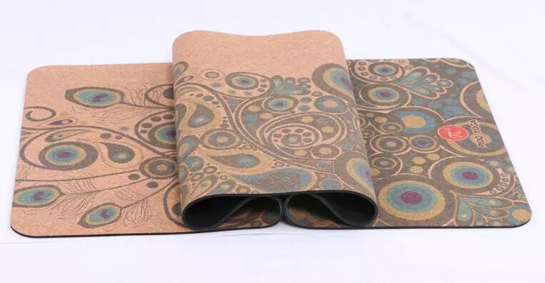 PAIDU Manufacturer BSCI Yoga Rubber Jute Yoga Mat PVC Yoga Rubber Natural Mats