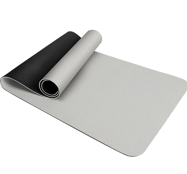 PAIDU Manufacturer BSCI Yoga Mat Eco Friendly Multipurpose Natural Jute Linen Fitness Yoga Mat for Home Gym