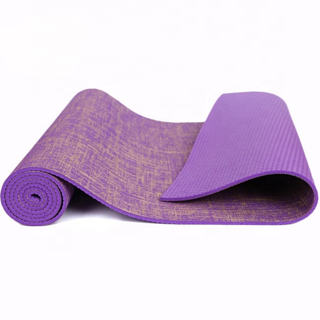 PAIDU Manufacturer BSCI Eco-Friendly Organic Natural Jute Yoga Mat