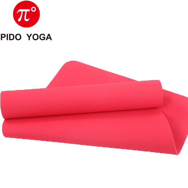 TPE single color yoga mat