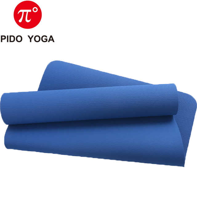 TPE single color yoga mat