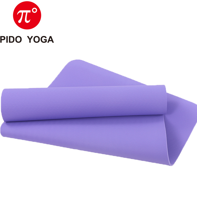TPE single color yoga mat