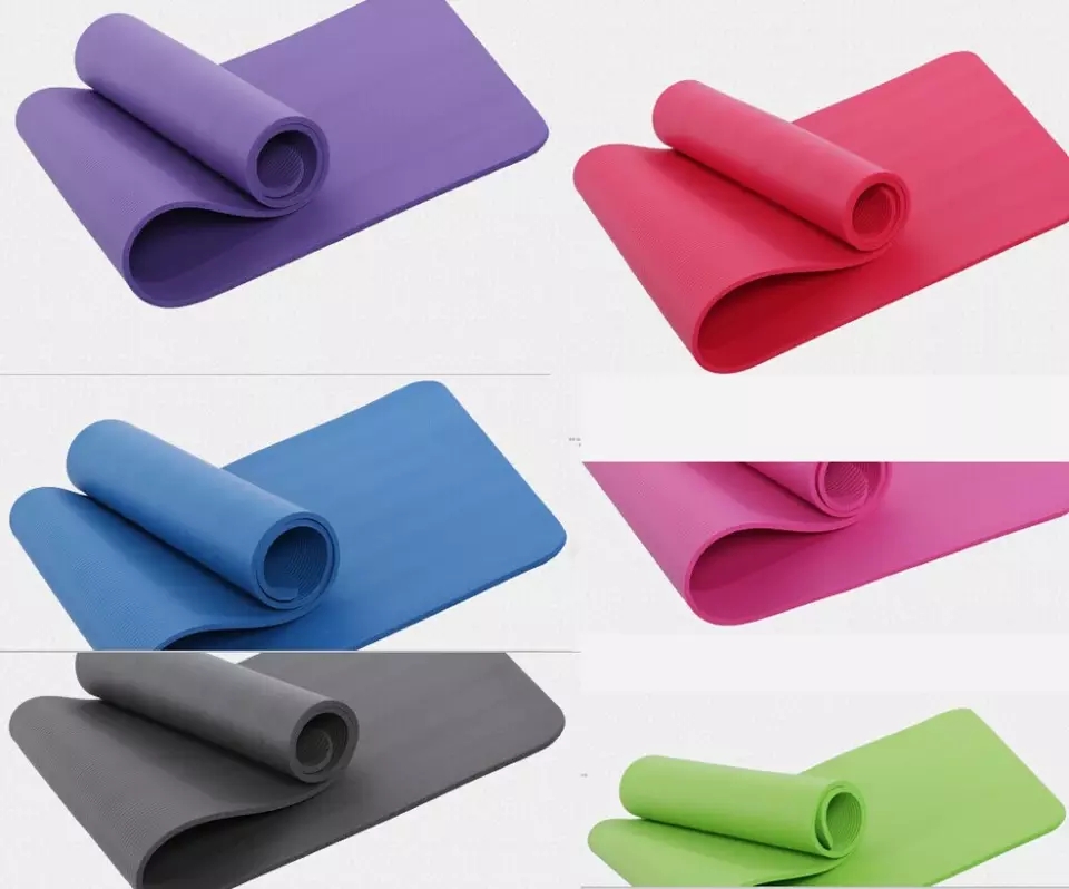 Paidu Manufacturer thick best Eco friendly Non-slip exercise NBR pilates yoga mat