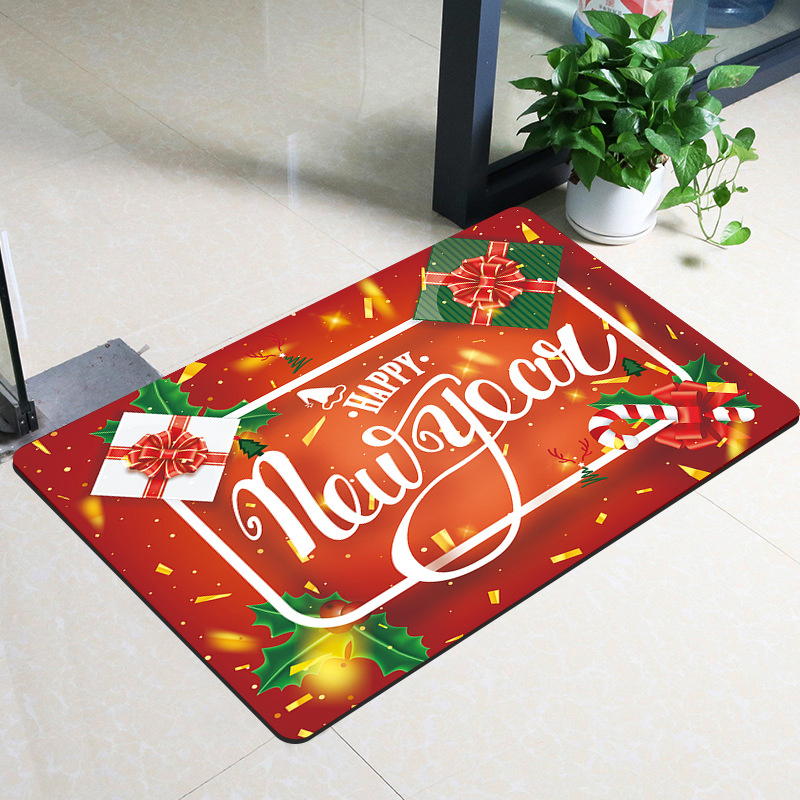 Paidu Manufacturer Christmas Foot Rugs Bedroom Living Room Decoration Shaggy Carpets