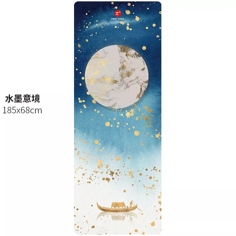 Paidu Manufacturer 4MM thickness eco friendly Printed Yoga Mats