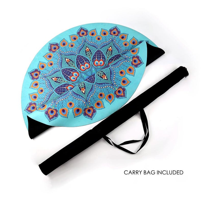 Paidu Manufacturer Natural Rubber Suede Workout Mat Pilates Eco Friendly Anti Slip Mat