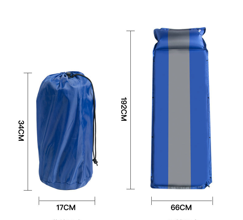 Paidu Manufacturer Sleeping Mat PVC Camping Mattress Outdoor Camping Inflatable Mat