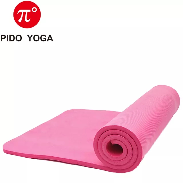 Paidu Manufacturer thick best Eco friendly Non-slip exercise NBR pilates yoga mat