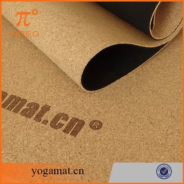 Paidu Manufacturer high quality recycle cork tpe yoga mat eco friendly yoga mat