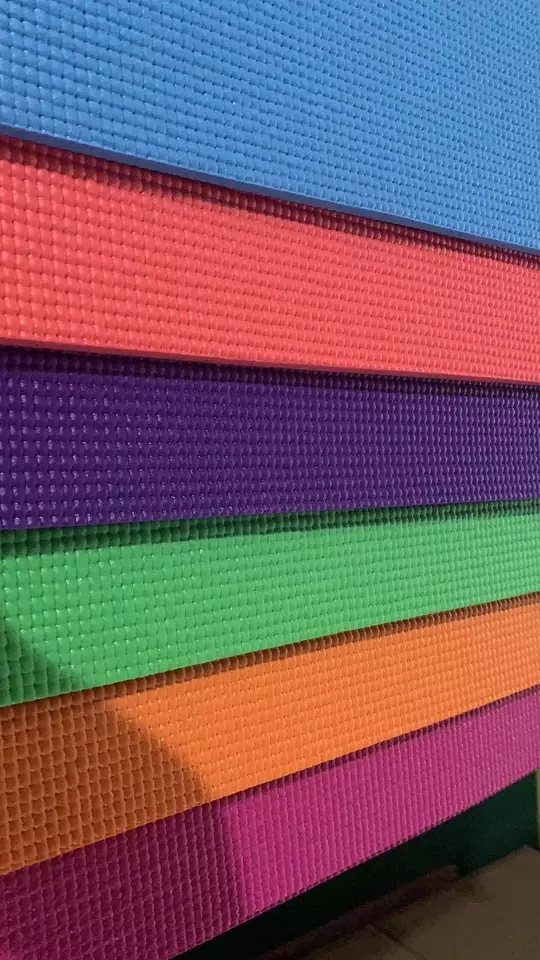 Paidu Manufacturer PVC Premium 5mm Single color Fitness Mat