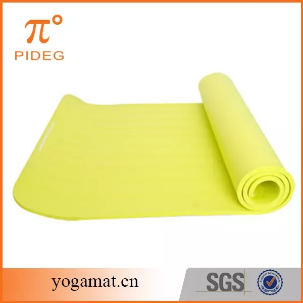 Paidu Manufacturer Nbr Yoga Mat With Strap, Wholesale High Quality Custom Black Thickness Yoga Mat