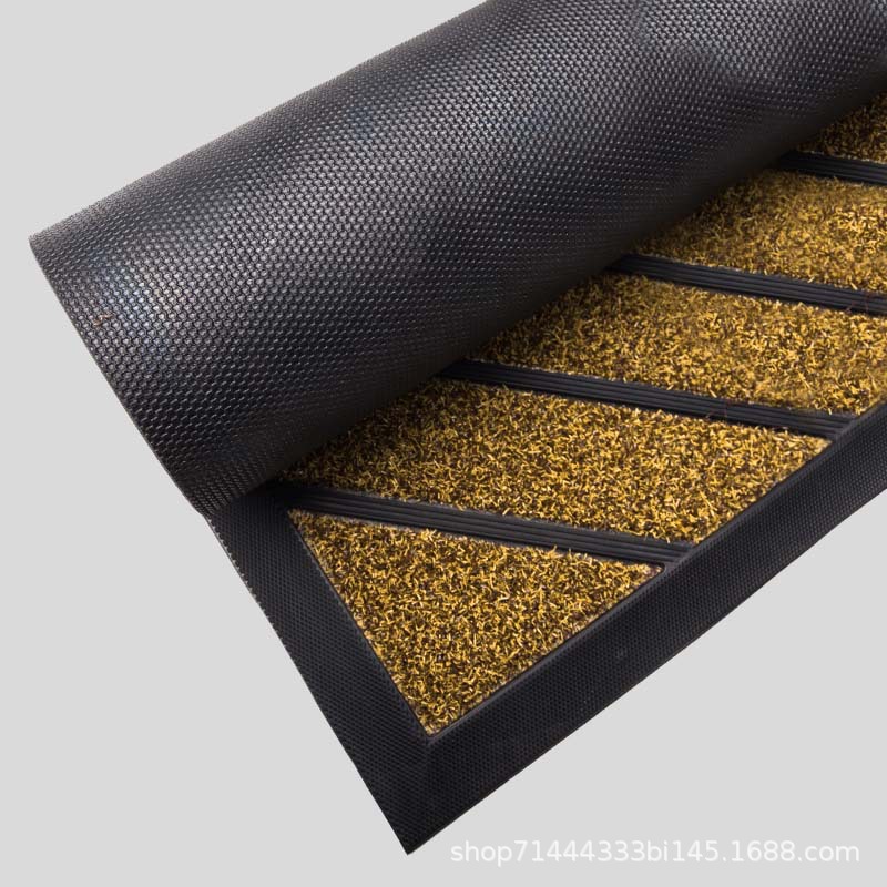 Paidu Manufacturer Anti Door Mat Slip Foot Mat Home Indoor Outdoor Floor Mat Grey