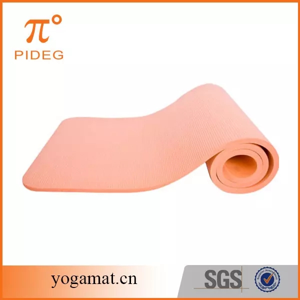 Paidu Manufacturer Nbr Yoga Mat With Strap, Wholesale High Quality Custom Black Thickness Yoga Mat