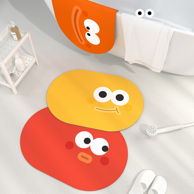 Paidu Manufacturer Door Mat Diatom Mud Cushion Absorbent Toilet Door Non Slip