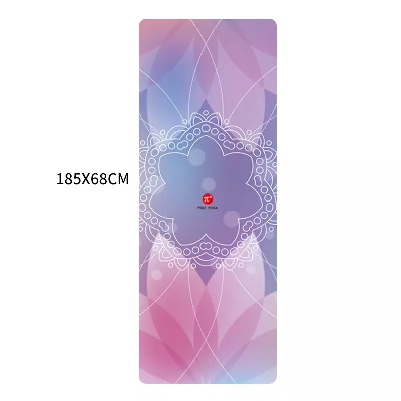Paidu Manufacturer 1.5mm customized print anti slip foldable organic yoga mat