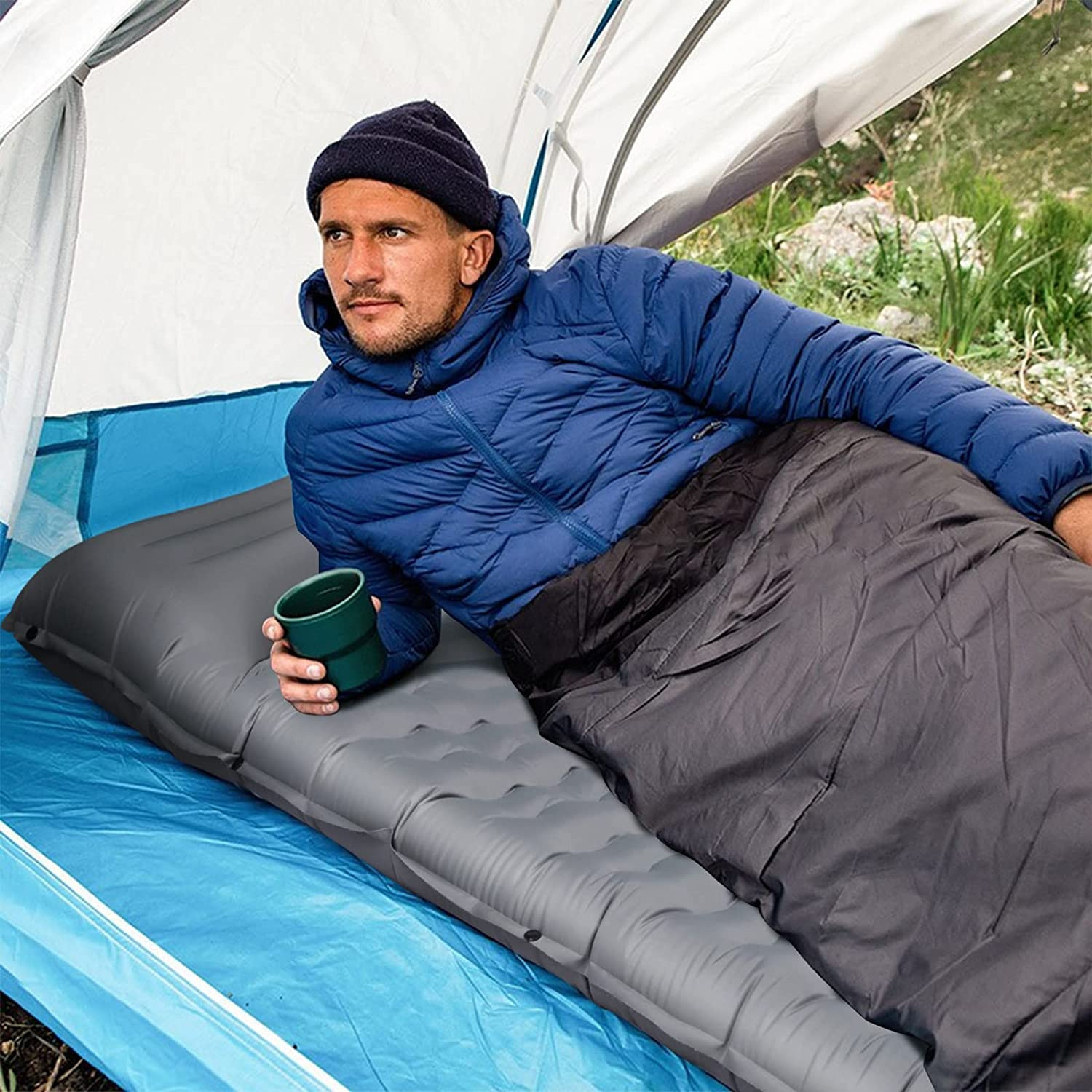 Paidu Manufacturer Sleeping Mat TPU Camping Mattress Outdoor Camping Inflatable Mat