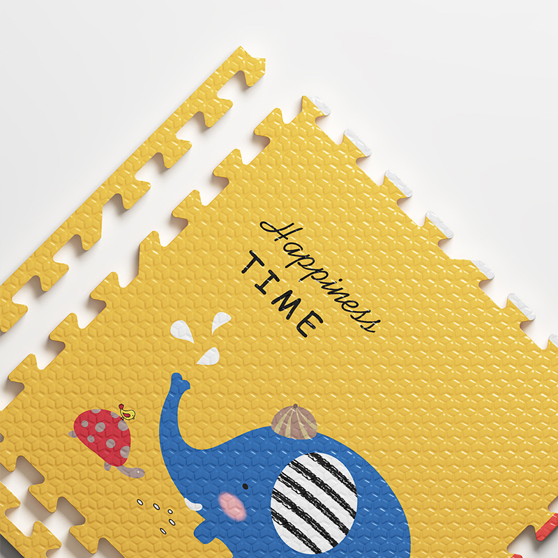 PAIDU Manufacturer EVA Baby Play Mat Cartoon Puzzle Mat Foldable Children Carpet Mat