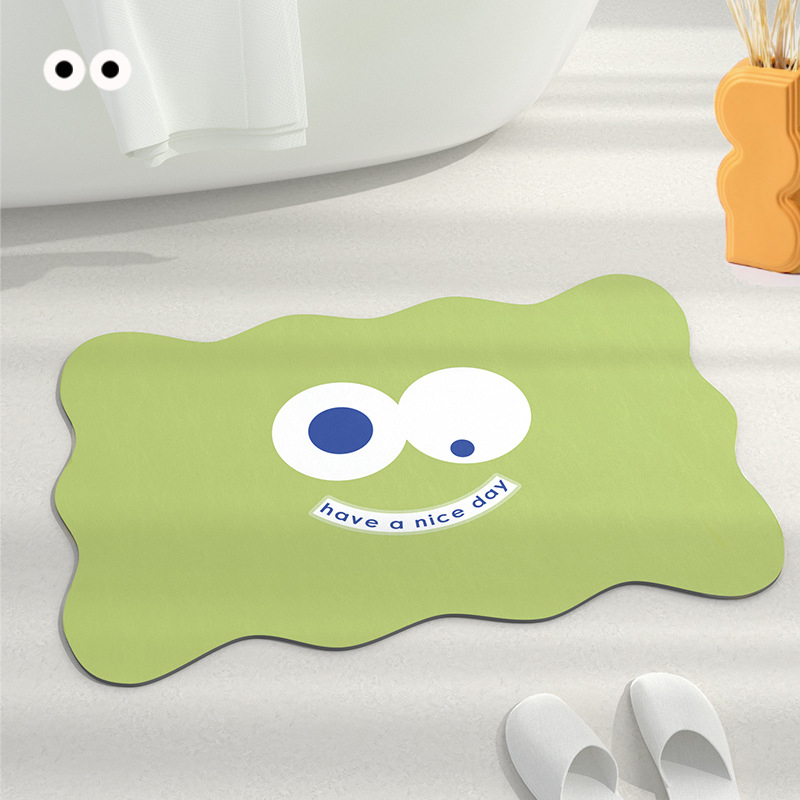 Paidu Manufacturer Door Mat Diatom Mud Cushion Absorbent Toilet Door Non Slip