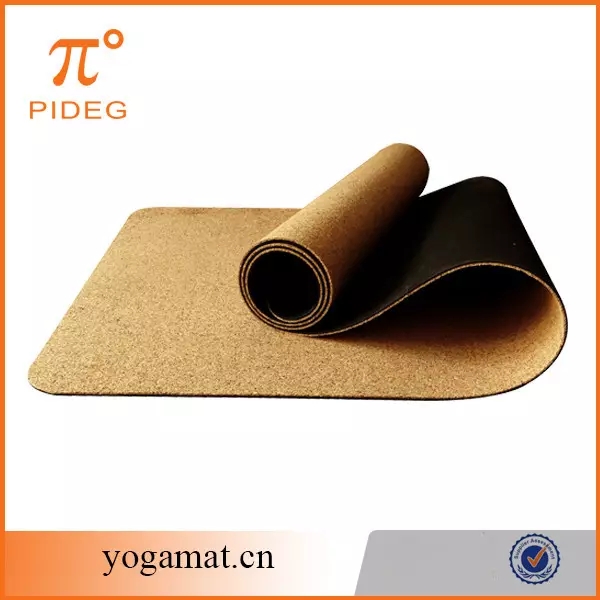 Paidu Manufacturer high quality recycle cork tpe yoga mat eco friendly yoga mat