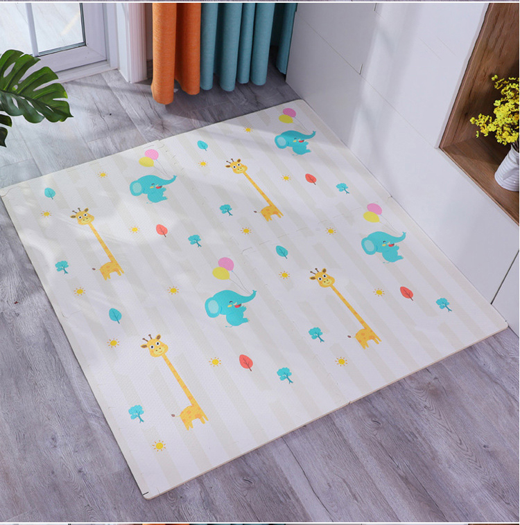 PAIDU Manufacturer EVA Baby Play Mat Cartoon Puzzle Mat Foldable Children Carpet Mat
