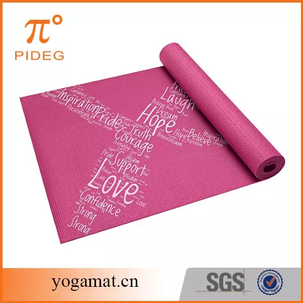 Paidu Manufacturer 6mm thickness cheaper PVC yoga or floor mat