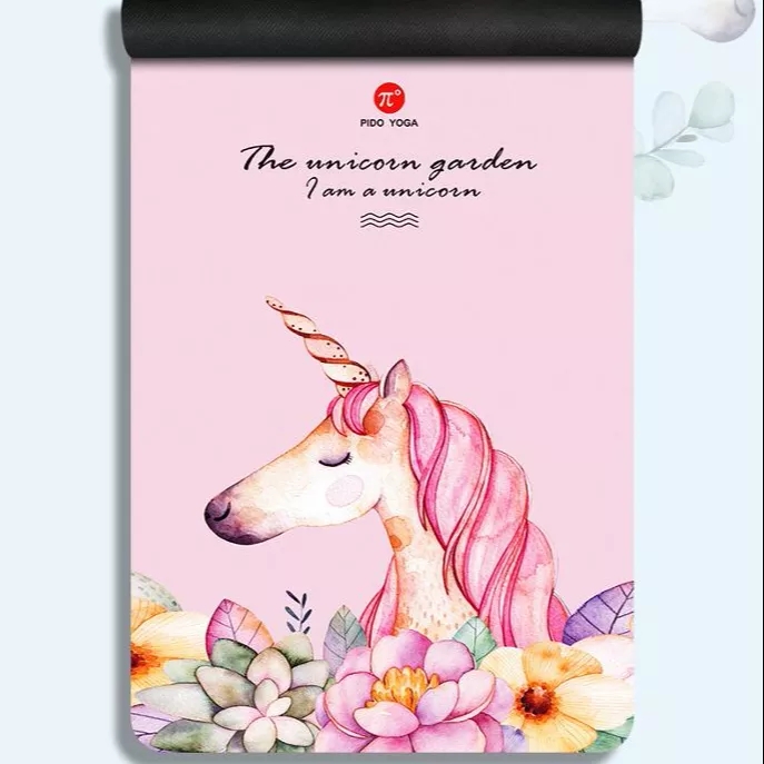 Paidu Manufacturer 4MM thickness eco friendly Printed Yoga Mats