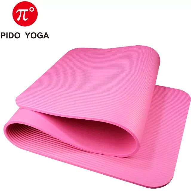 Paidu Manufacturer thick best Eco friendly Non-slip exercise NBR pilates yoga mat