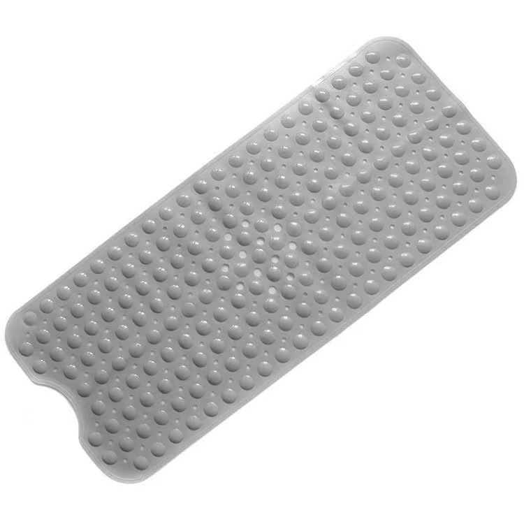 PAIDU Manufacturer TPE and PP Toliet Mat Bathroom Mats Shower Bath Mat Grey