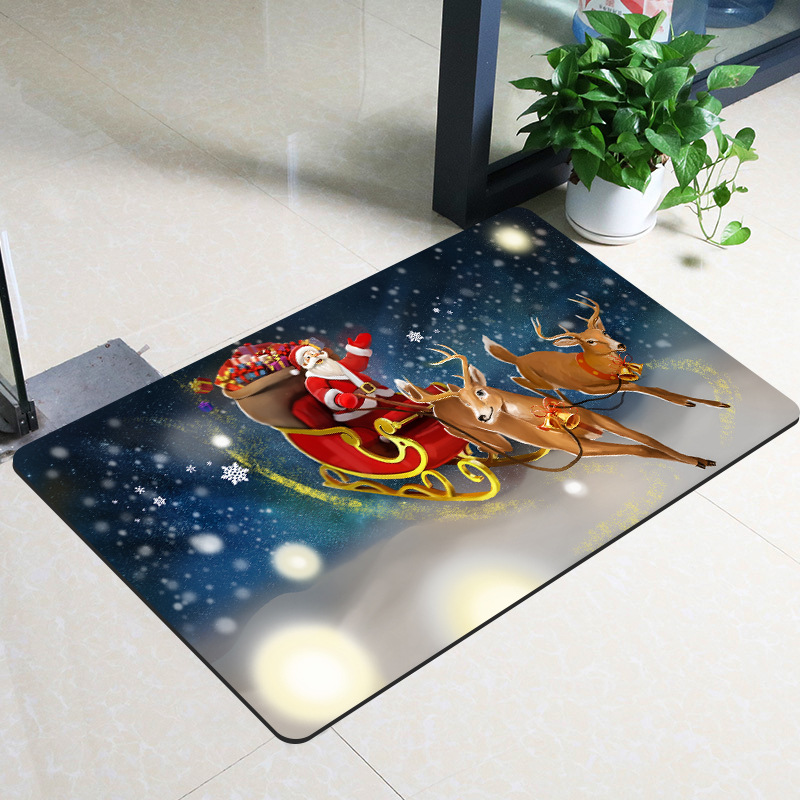 Paidu Manufacturer Christmas Foot Rugs Bedroom Living Room Decoration Shaggy Carpets