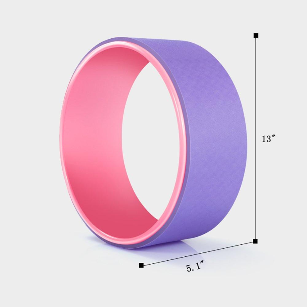 PAIDU Manufacturer Yoga Assist Massage Wheel Eco Friendly Ladies Waist Device Pilates Yoga Circle TPE Yoga Wheel DDP