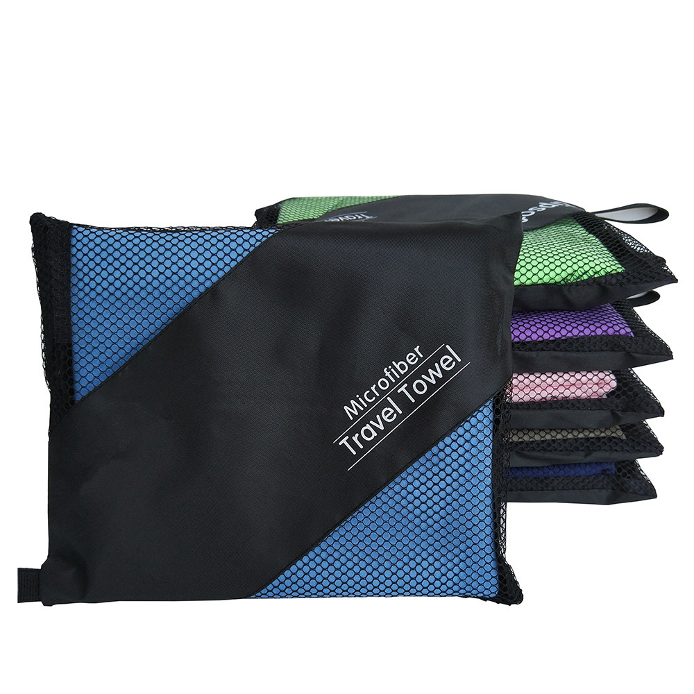 PAIDU Manufacturer Hight Quality Antimicrobial Microfiber Gym With Pocket Monogrammed Beach Towel DDP