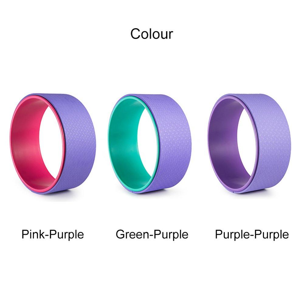 PAIDU Manufacturer Yoga Assist Massage Wheel Eco Friendly Ladies Waist Device Pilates Yoga Circle TPE Yoga Wheel DDP