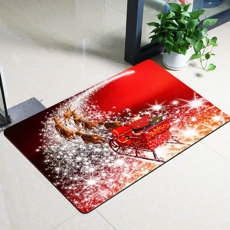 Paidu Manufacturer Christmas Foot Rugs Bedroom Living Room Decoration Shaggy Carpets