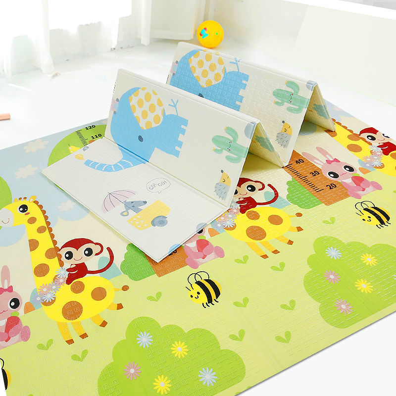Paidu Manufacturer Xpe Baby Play Mat Foldable Children Carpet Cartoon Eco Friendly