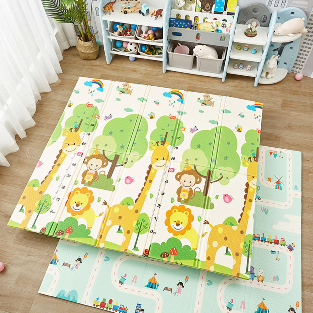 PAIDU Manufacturer Foldable Cartoon Baby Play Mat XPE Puzzle Children Mat