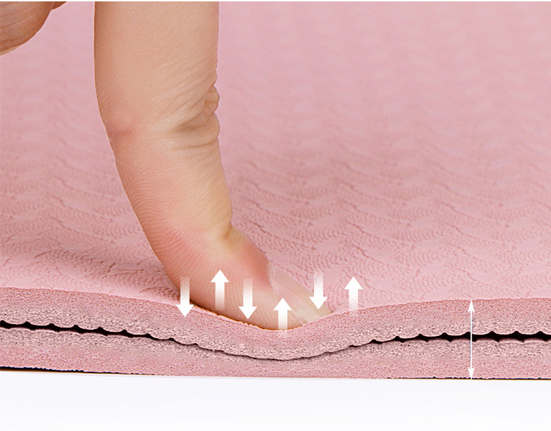 PAIDU Manufacturer BSCI 6mm Non-Slip Knee Elbow Protection Pad AB Roller TPE Mats