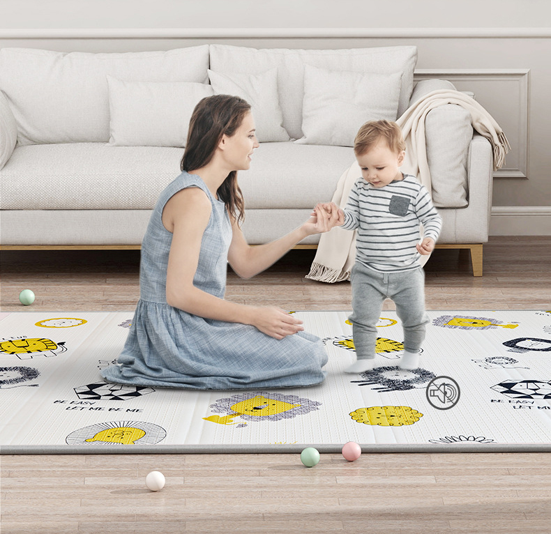Paidu Manufacturer Xpe Baby Play Mat Foldable Children Carpet Cartoon Eco Friendly