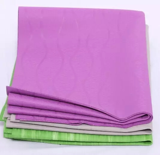 PAIDU Manufacturer BSCI 1.5mm Natural Rubber Foldable Yoga Mat Anti Slip Yoga Mat