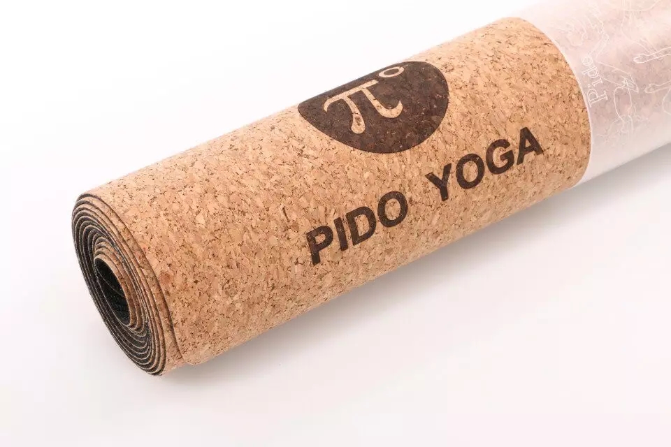 Paidu Manufacturer High Quality Original Cork TPE Yoga Mat Fast Sale