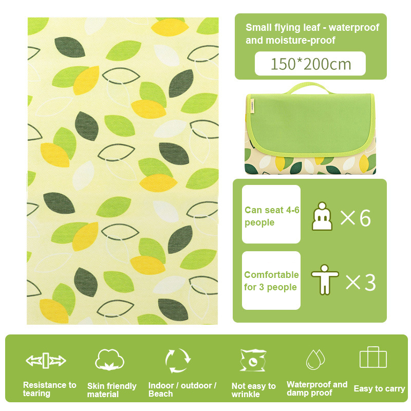 PAIDU Manufacturer BSCI Portable Beach Blanket Folding Mat Outdoor Picnic Mat Camping Mat