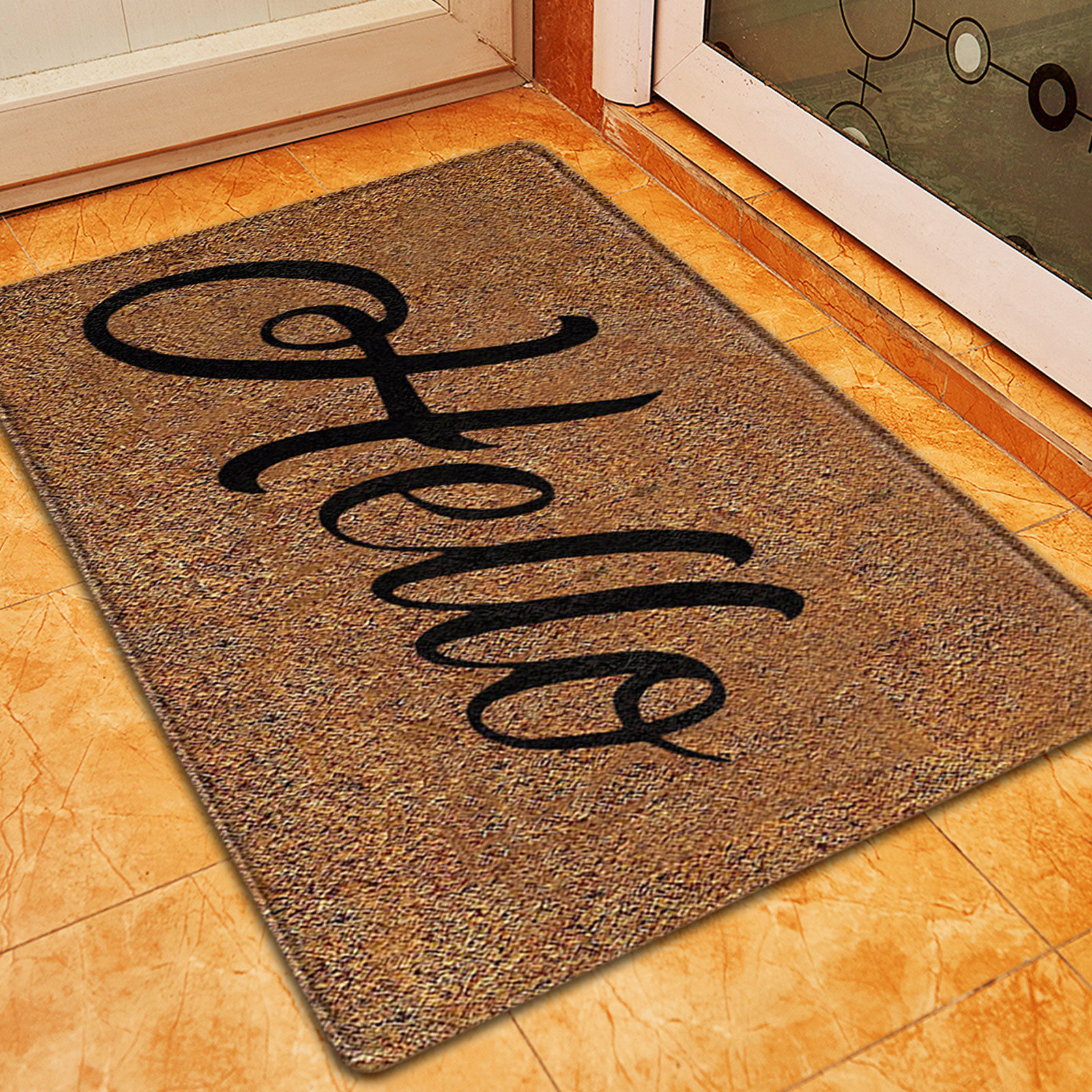 PAIDU Manufacturer BSCI Floor Mat Entrance Mat Indoor and Outdoor Water-absorbing Floor Mat Suede Anti-skid Thickening Into The Door Mat Welcome Mat