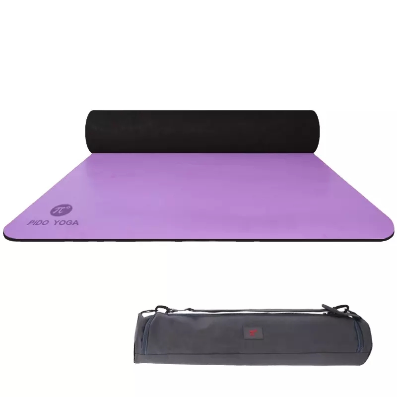 PAIDU Manufacturer BSCI Eco Friendly 183*66CM PU Natural Rubber Yoga Mat Set