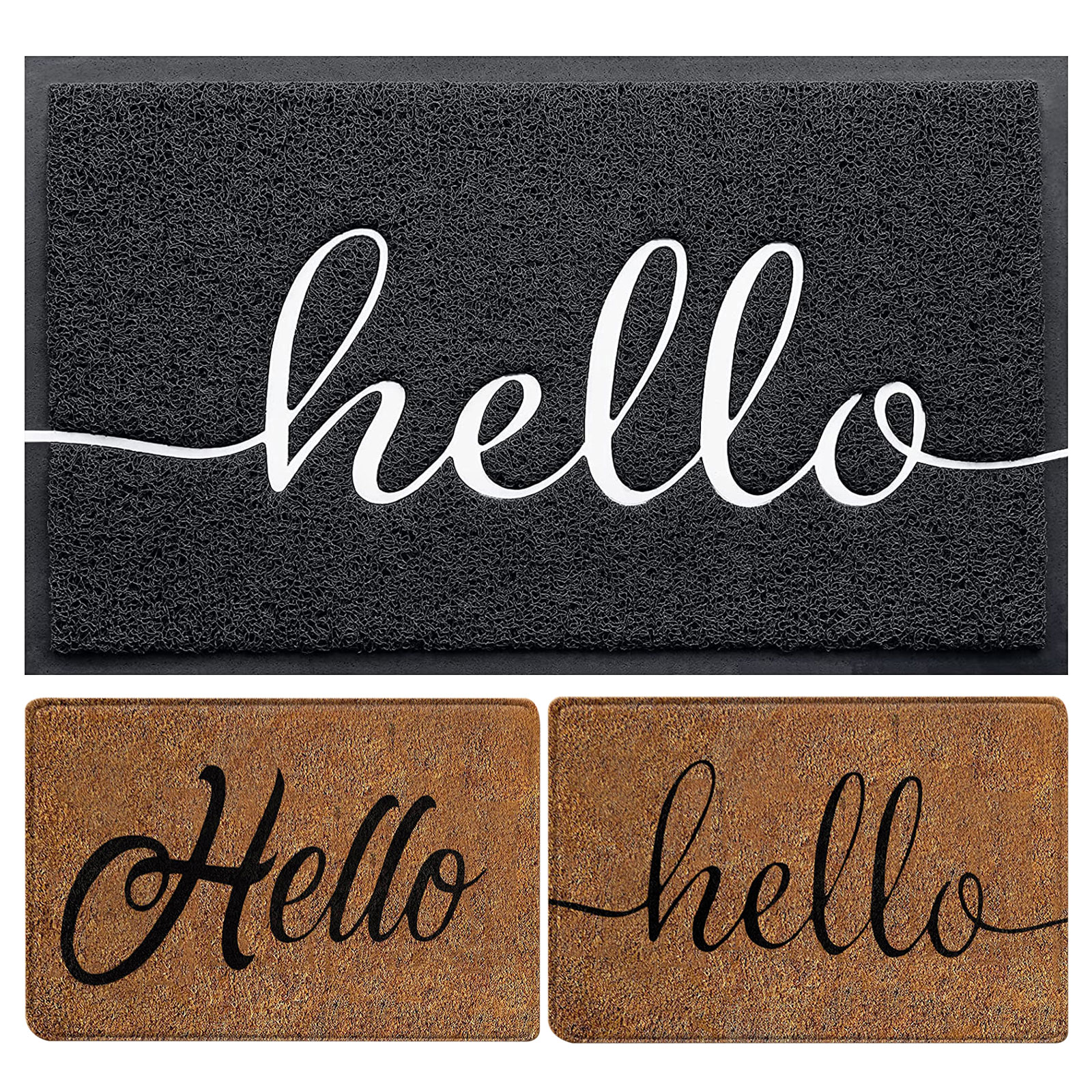 PAIDU Manufacturer BSCI Floor Mat Entrance Mat Indoor and Outdoor Water-absorbing Floor Mat Suede Anti-skid Thickening Into The Door Mat Welcome Mat