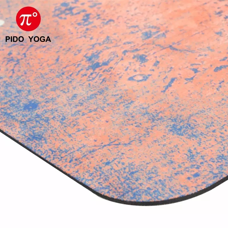 PAIDU Manufacturer BSCI Home Exercise Equipment Private Label Suede Yoga Mat