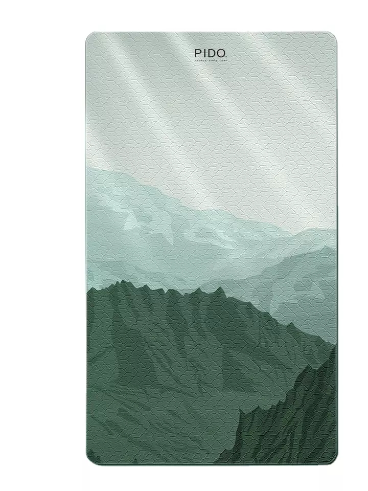 PAIDU Manufacturer BSCI Yoga Mat Exercise Beginner and Expert Printed TPE