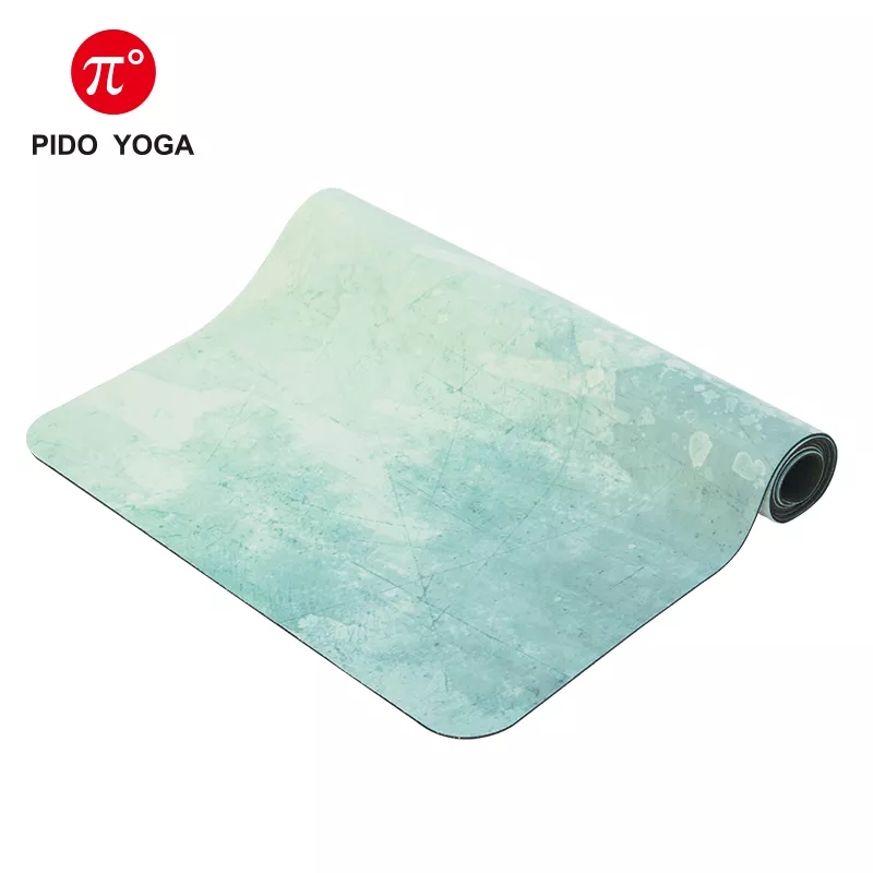 PAIDU Manufacturer BSCI Eco Friendly Printed Natural Rubber Mat Travel Yoga Mat