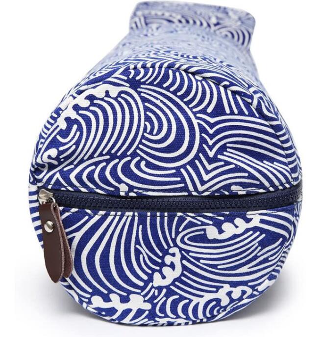 PAIDU Manufacturer BSCI Yoga mat storage bag for women full printing canvas yoga mat bag DDP