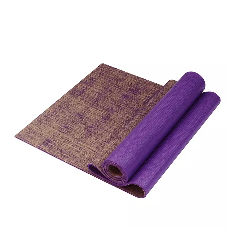 PAIDU Manufacturer BSCI Yoga Mats High Quality Natural Organic Material Eco Friendly Fiber-durable 173*61*0.7cm